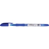 Ручка шариковая 0,7 мм синяя Centrum Nice, масляная основа, резиновый грип 80090																					